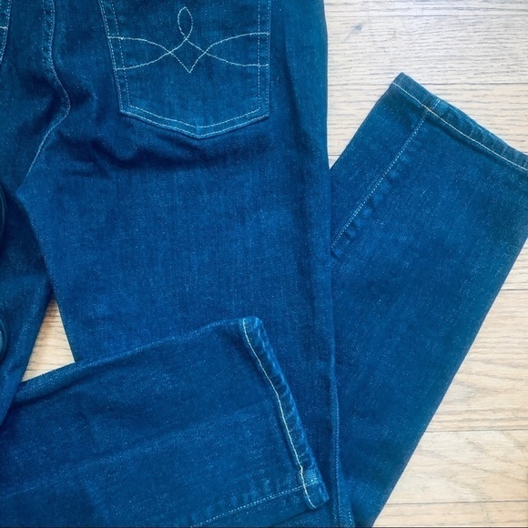 3x1 Dark Wash Mid Rise Straight Leg Jeans - Picture 8 of 8